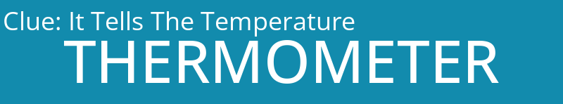 It Tells The Temperature
