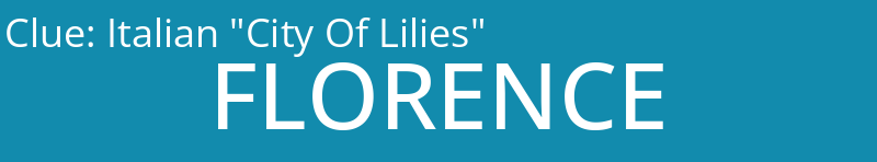 Italian "City Of Lilies"