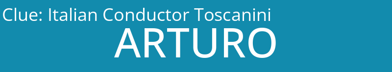 Italian Conductor Toscanini