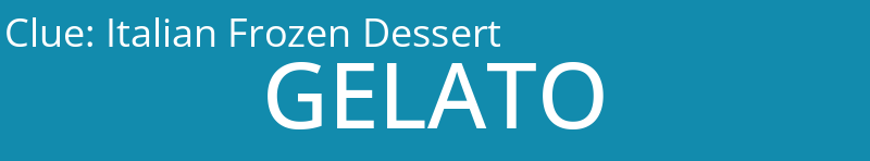 Italian Frozen Dessert