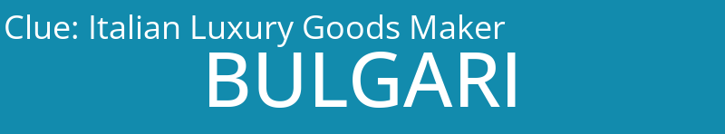 Italian Luxury Goods Maker
