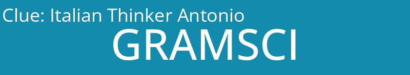 Italian Thinker Antonio