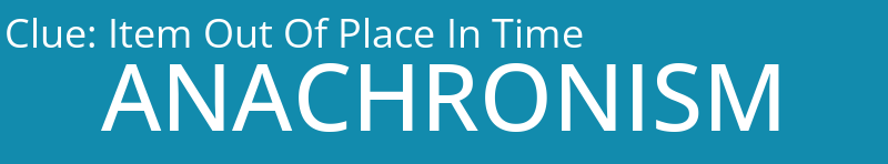 Item Out Of Place In Time