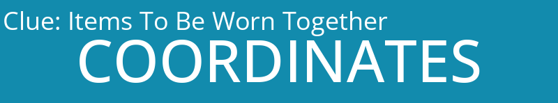 Items To Be Worn Together