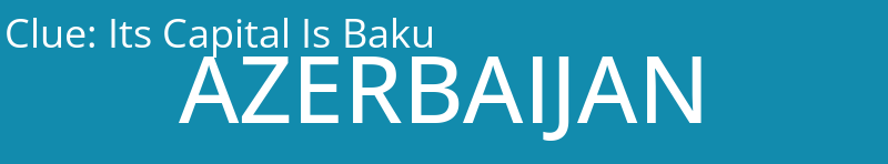 Its Capital Is Baku