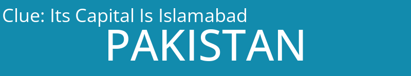 Its Capital Is Islamabad