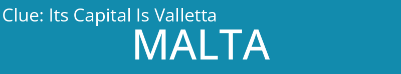 Its Capital Is Valletta