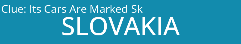 Its Cars Are Marked Sk