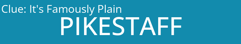 It's Famously Plain
