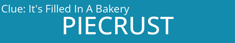 It's Filled In A Bakery