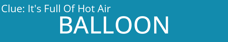 It's Full Of Hot Air