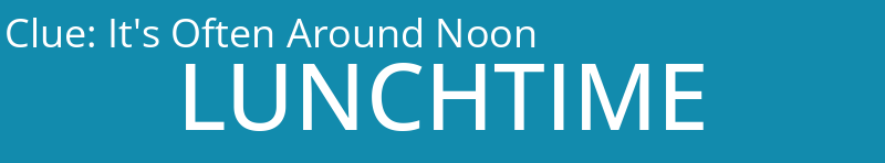 It's Often Around Noon