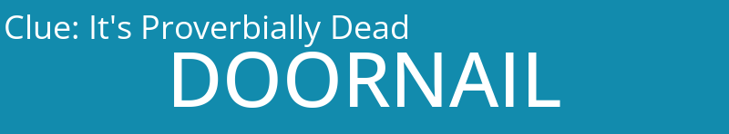 It's Proverbially Dead