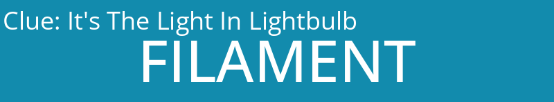 It's The Light In Lightbulb