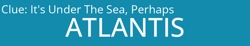 It's Under The Sea, Perhaps