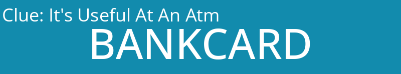 It's Useful At An Atm