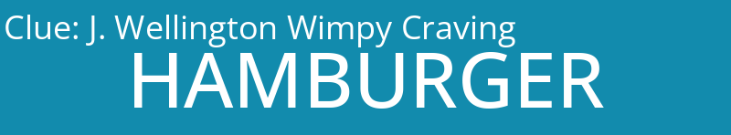 J. Wellington Wimpy Craving
