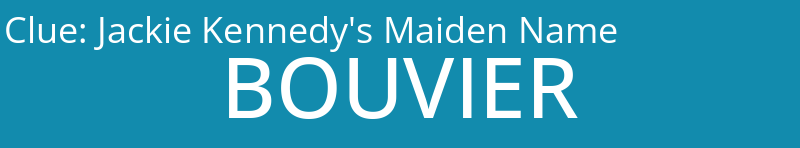 Jackie Kennedy's Maiden Name