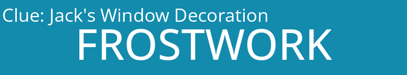 Jack's Window Decoration