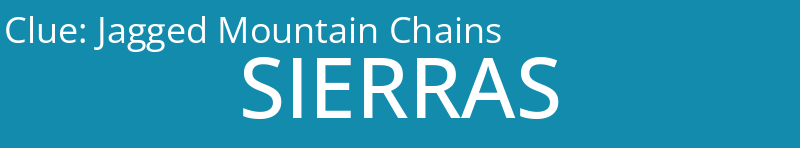 Jagged Mountain Chains