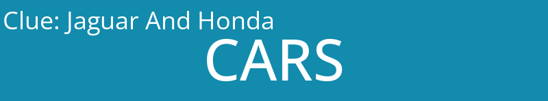 Jaguar And Honda