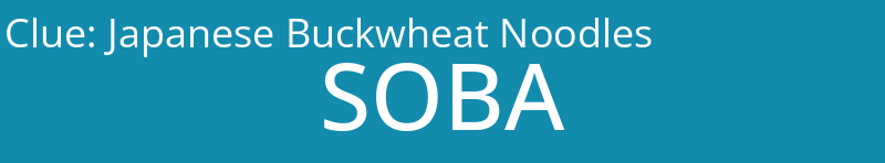 Japanese Buckwheat Noodles