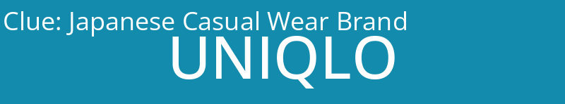 Japanese Casual Wear Brand