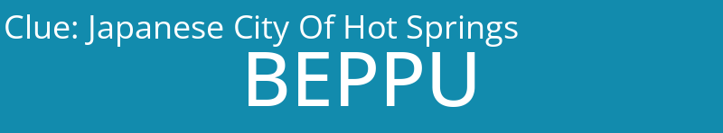 Japanese City Of Hot Springs