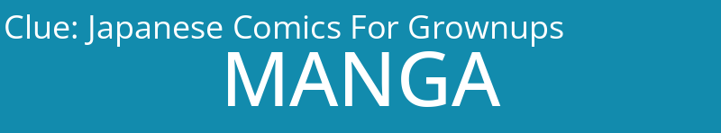 Japanese Comics For Grownups