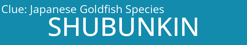 Japanese Goldfish Species