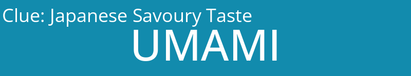 Japanese Savoury Taste