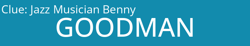 Jazz Musician Benny