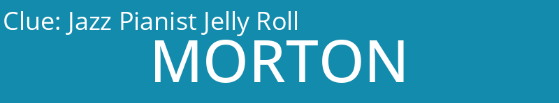 Jazz Pianist Jelly Roll