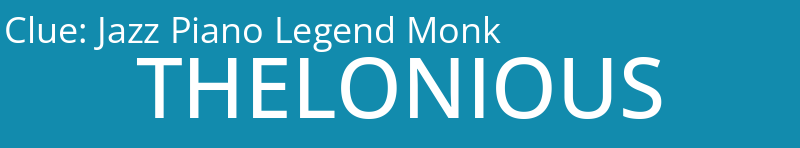 Jazz Piano Legend Monk