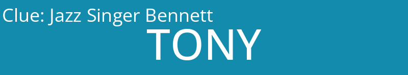 Jazz Singer Bennett 