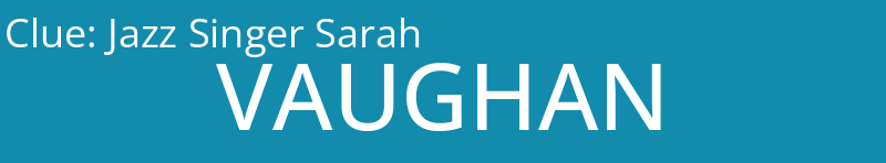 Jazz Singer Sarah