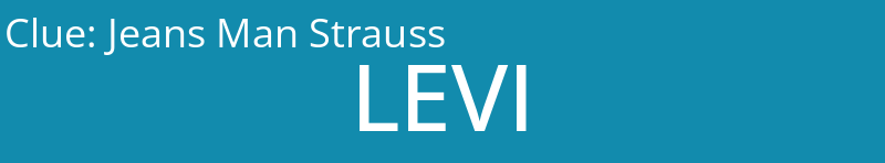 Jeans Man Strauss