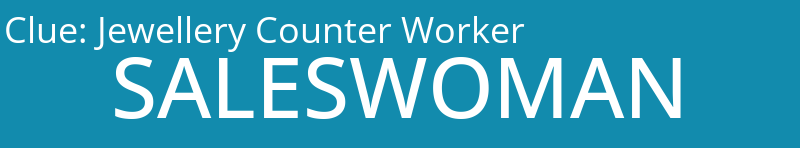 Jewellery Counter Worker