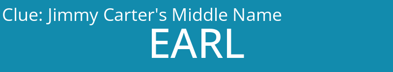 Jimmy Carter's Middle Name