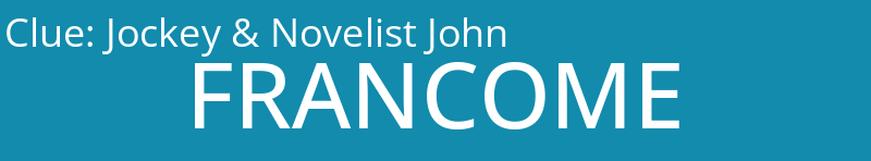 Jockey & Novelist John