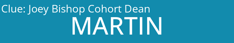 Joey Bishop Cohort Dean