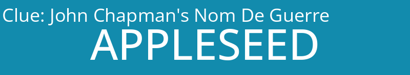 John Chapman's Nom De Guerre
