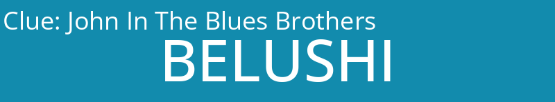 John In The Blues Brothers
