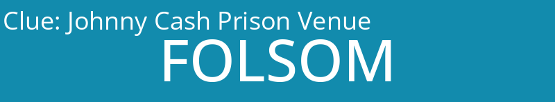 Johnny Cash Prison Venue