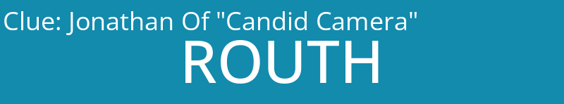 Jonathan Of "Candid Camera"