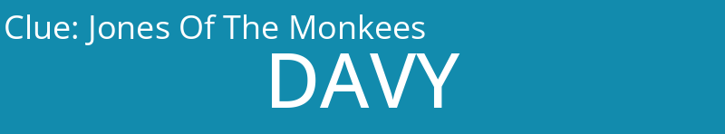 Jones Of The Monkees