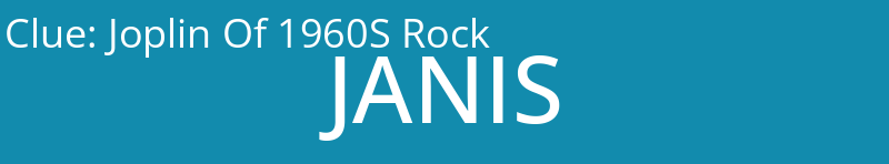 Joplin Of 1960S Rock