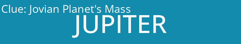 Jovian Planet's Mass