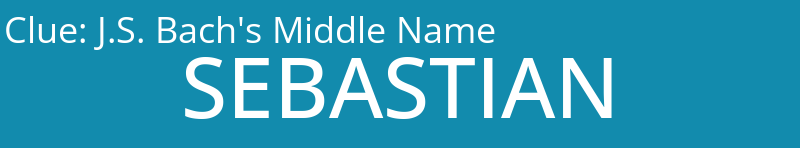 J.S. Bach's Middle Name
