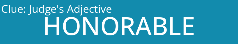 Judge's Adjective